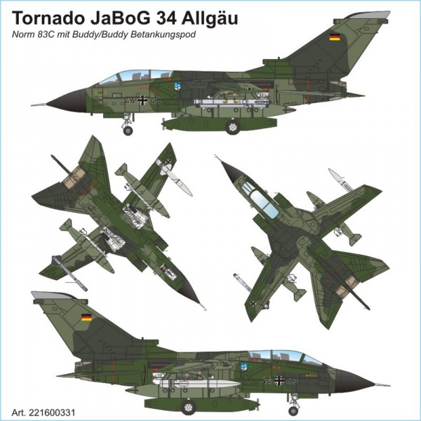 PANAVIA TORNADO - Jagdbombergeschwader Allgau 34 (JaBoG 34) of German Luftwaffe<br /><a href='images/pictures/ETH_Arsenal/221600331.jpg' target='_blank'>Full size image</a>